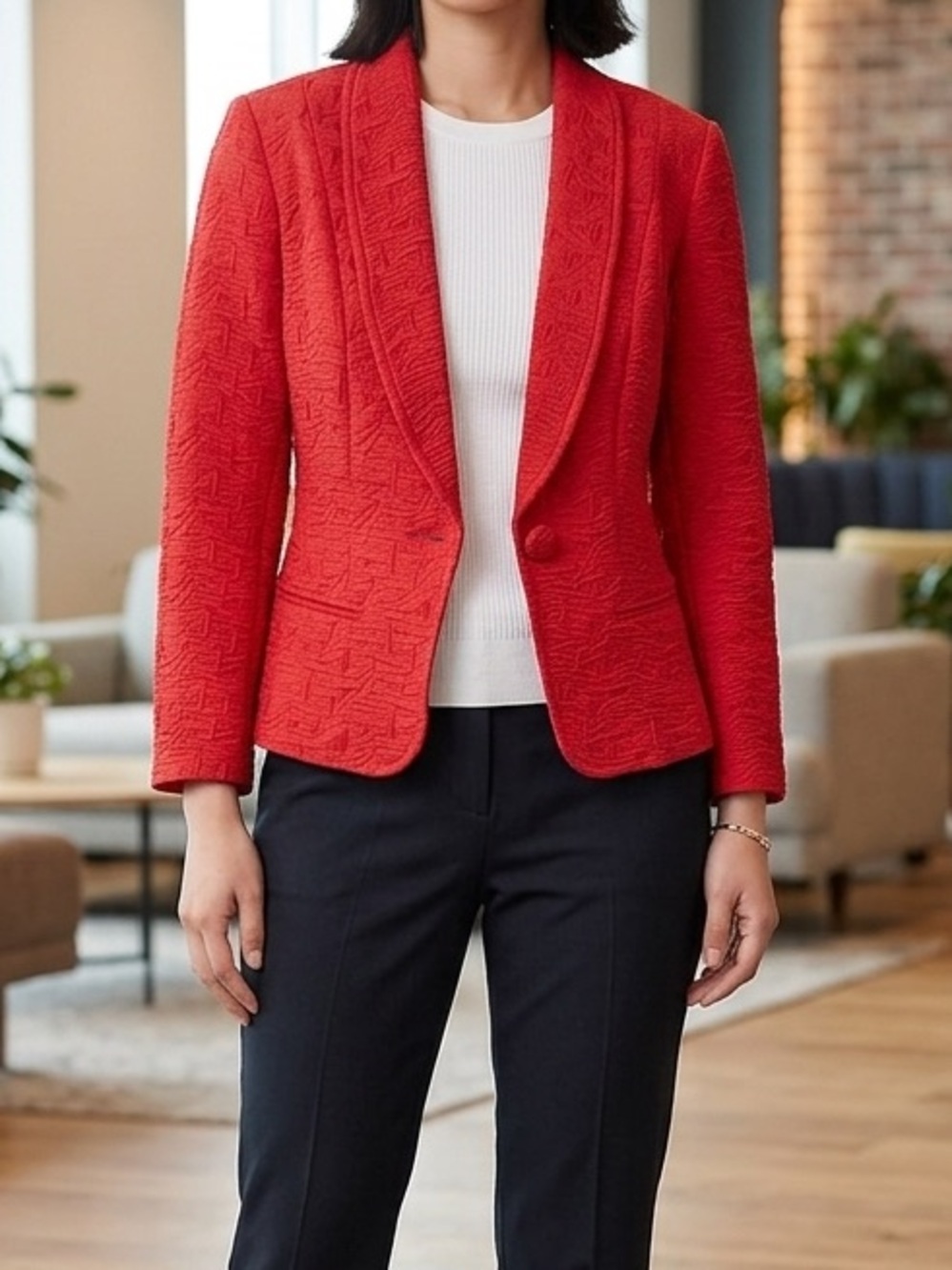 Cartise Textured Blazer🇨🇦